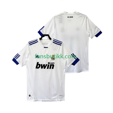 Fotballdrakt Real Madrid 2010 2011 Retro Hjemmetrøye Kortermet